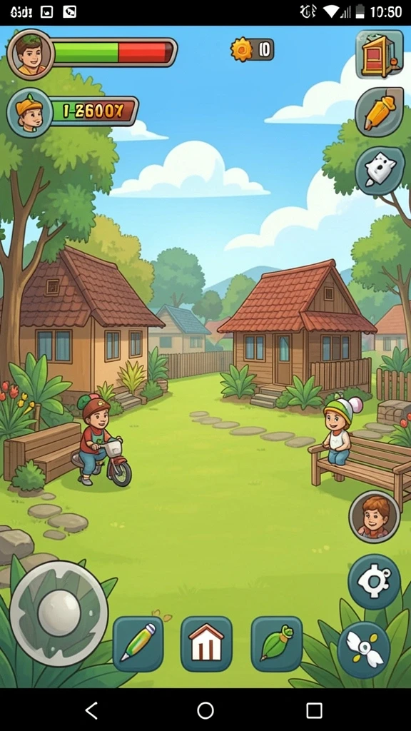 agenhoki - Fitur multiplayer memungkinkan bermain bersama teman.