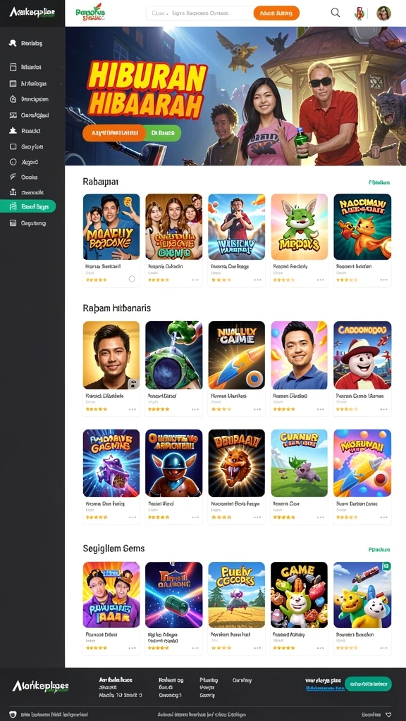d200m - Ilustrasi aktivitas multiplayer dengan teman-teman.