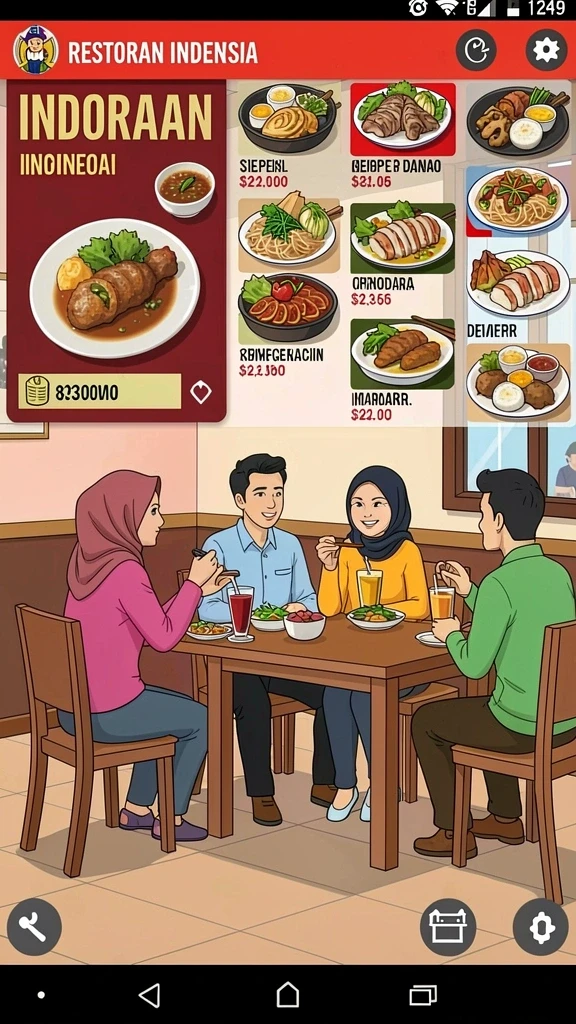 dan777 - Tampilan utama permainan dengan grafis yang menakjubkan.