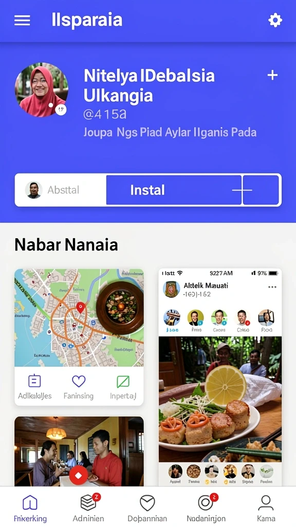 dewi5000 - Tampilan antarmuka yang sederhana dan ramah pengguna.