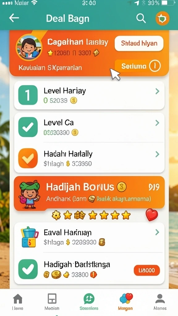 hoki9 - Fitur sosial untuk berinteraksi dengan pemain lain.