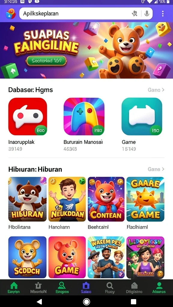 satu77 - Tampilan antarmuka yang intuitif dan menarik.